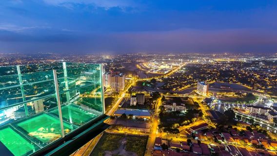 Melaka: Entrada a la Shore Sky Tower