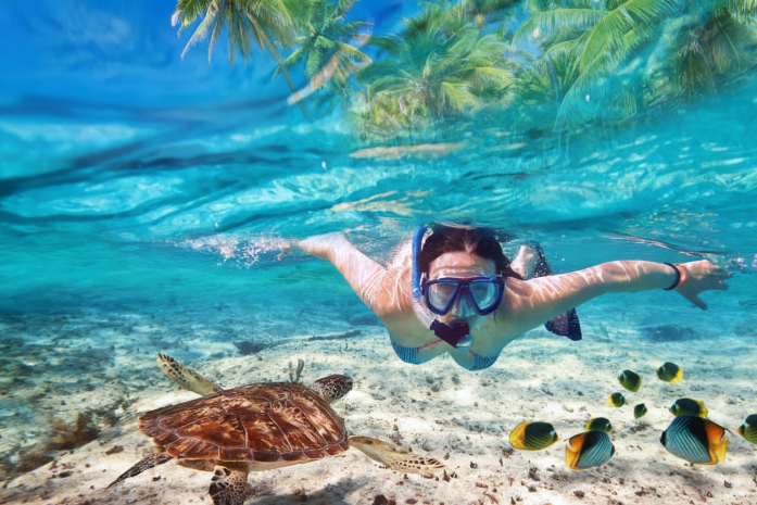 沙巴仙本那馬布島雙島潛水一日遊兩次浮潛丨可選深潛丨不含上島費