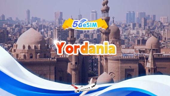 Yordania 5G/4G eSIM|Total |Jumlah volume 1GB-30GB|3-30 hari|Sistem 24 jam| QR code