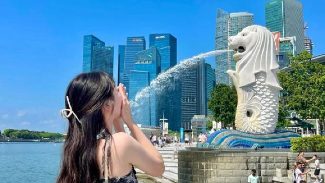 Lawatan sehari Singapura dengan pemandu pelancong berbahasa Cina, Merlion Park, Haji Lane, Marina Bay Sands, Marina Bay, lawatan berkumpulan