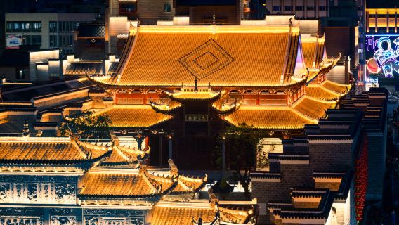 Nanchang Day Tour- The City After Dark: Wanshou Palace, Tengwang Pavillion