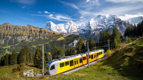 Switzerland Zurich: Tasik Lungern + Air Terjun Giessbach + Bandar Alps|sewaan peribadi tersuai