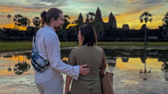 Dagreis naar Angkor Wat bij zonsopgang vanaf Phnom Penh | All Inclusive