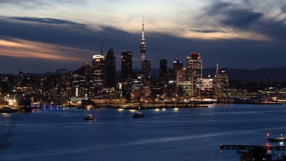 Yeni Zelanda Auckland Deniz Kruvaziyeri (Waitemata Limanı + Şehir Manzarası + Çoklu Zaman Seçeneği)