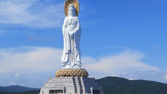 三亞【客製南山】法國藍高Lagoon 450雙體豪華遊艇包船平穩防暈6小時航行南海觀音路線