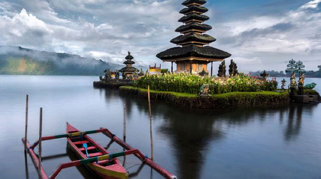 北峇里島深度遊：水神廟+雙子湖+善惡門一日遊