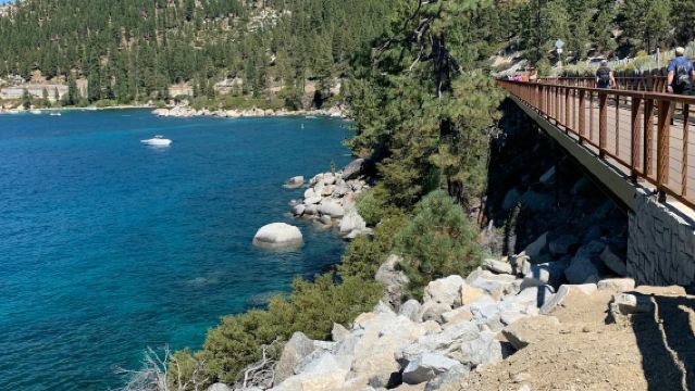 Lago Tahoe: Tour in Bicicletta Autoguidato