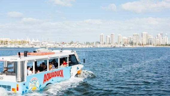 Aquaduck 1-Hour City Tour and River Cruise