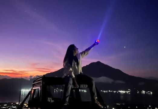 Mount Batur Jeep Sunrise Day Tour with Photographer, Rice Terrace and Waterfall