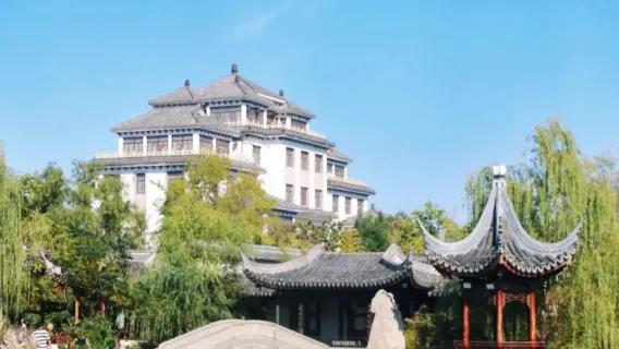 Perjalanan satu hari ke Taman Wan Liaocheng, Danau Dongchang, Menara Guangyue, dan Balai Shanxi-Shaanxi di Shandong - Layanan tersedia dalam bahasa Inggris dan Mandarin