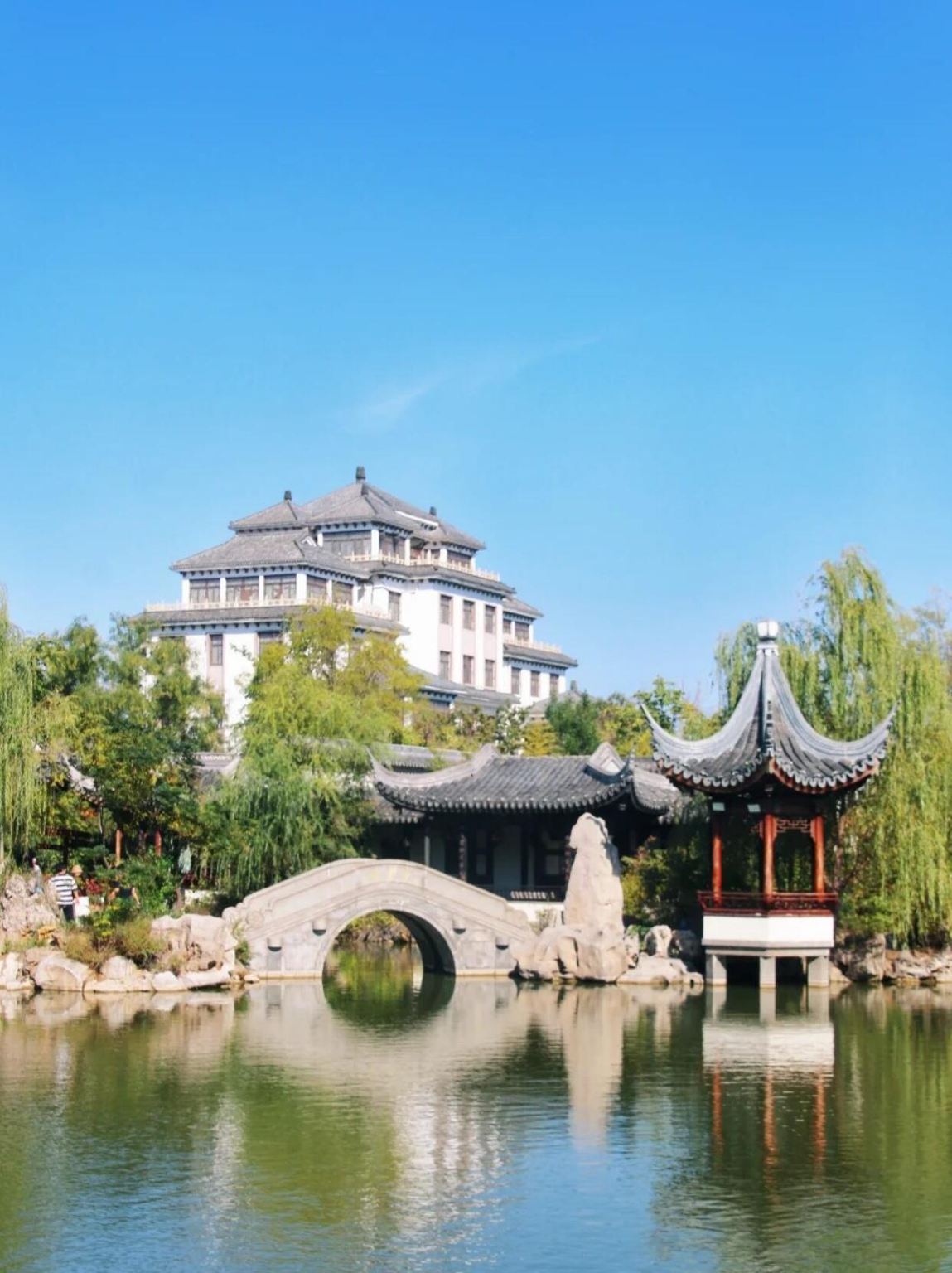 Liaocheng 1-day Tour: Wanyuan + Dongchang Lake + Guangyuelou + Shanshaan Guild Hall (Chinese and English Services Available)