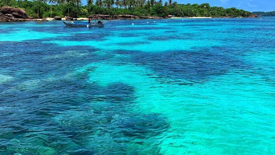 푸꾸옥 섬 3개 섬 호핑 일일 투어| 스피드보트 투어 + 산호초 스노클링 + 무료 스노클링 장비 + 여행 사진