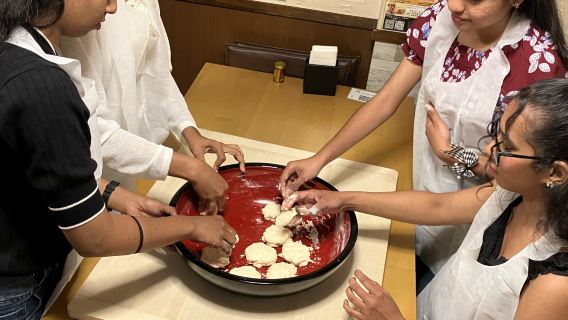 Handmade udon noodle workshop experience