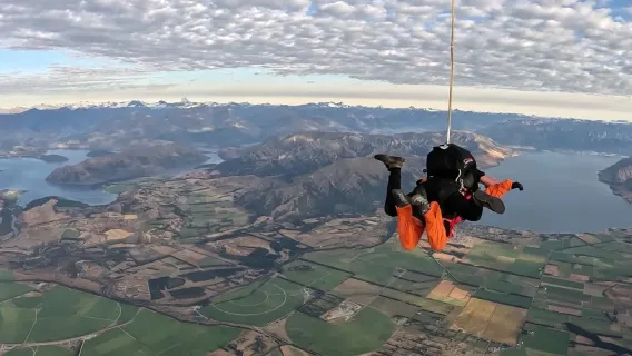 Skydiving over New Zealand's Mount Cook [Optional 16,500/13,000/10,000 ft! Soar above snow-capped mountains and lakes, experience freefall]