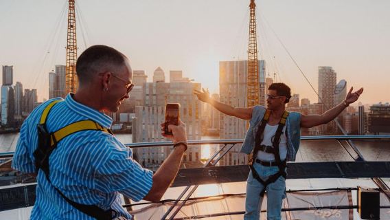 London: O2 Arena Rooftop Climbing Experience