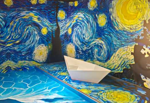 Changsha Van Gogh Starry Night Art Museum Admission Ticket (Technology-Enhanced Van Gogh Classics + Immersive 4D Light Show + Mirror Maze +...