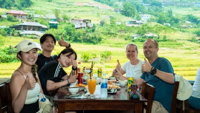 Y LINH HO, LAO CHAI & TA VAN VILLAGES  FROM SAPA – HALF DAY TREKKING - AFTERNOON TOUR