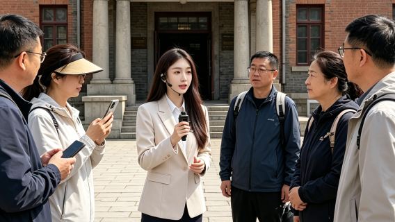 Panduan secara langsung di Muzium Istana Manchukuo [pilihan bebas pakej berkumpulan atau lawatan peribadi] termasuk fon telinga untuk pengalaman mendalam
