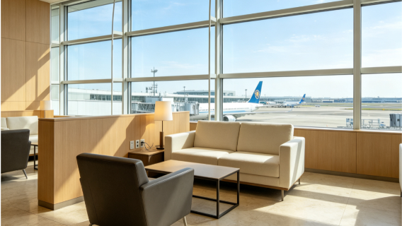 Narita International Airport VIP lounge | First/business class | Comfortable space for flight waiting and transfer