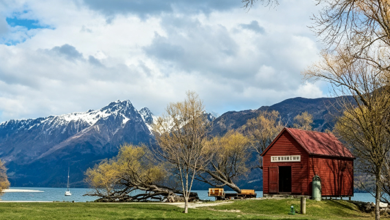 Queenstown Glenorchy Arrowtown lawatan sehari | Lokasi penggambaran Lord of the Rings check-in kumpulan kecil berbahasa Cina perkhidmatan hantar-jemput hotel