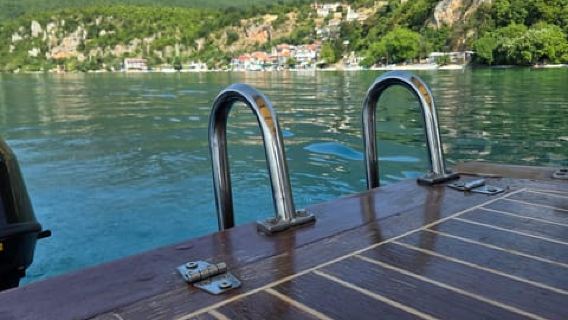 From Ohrid: Bay of Bones Boat Tour with Swimming