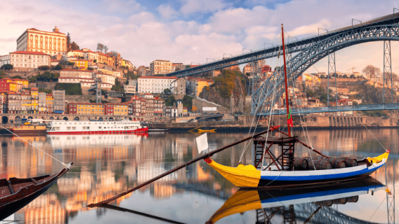 From Lisbon: PORTO, Wine and Douro Cruise