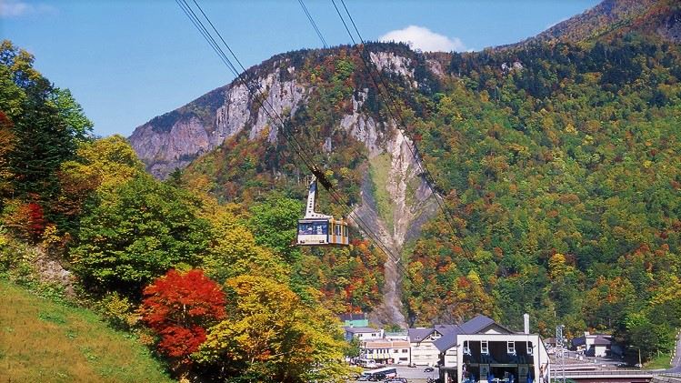 Fall day tour | Kurodake mountain cable car for maple viewing