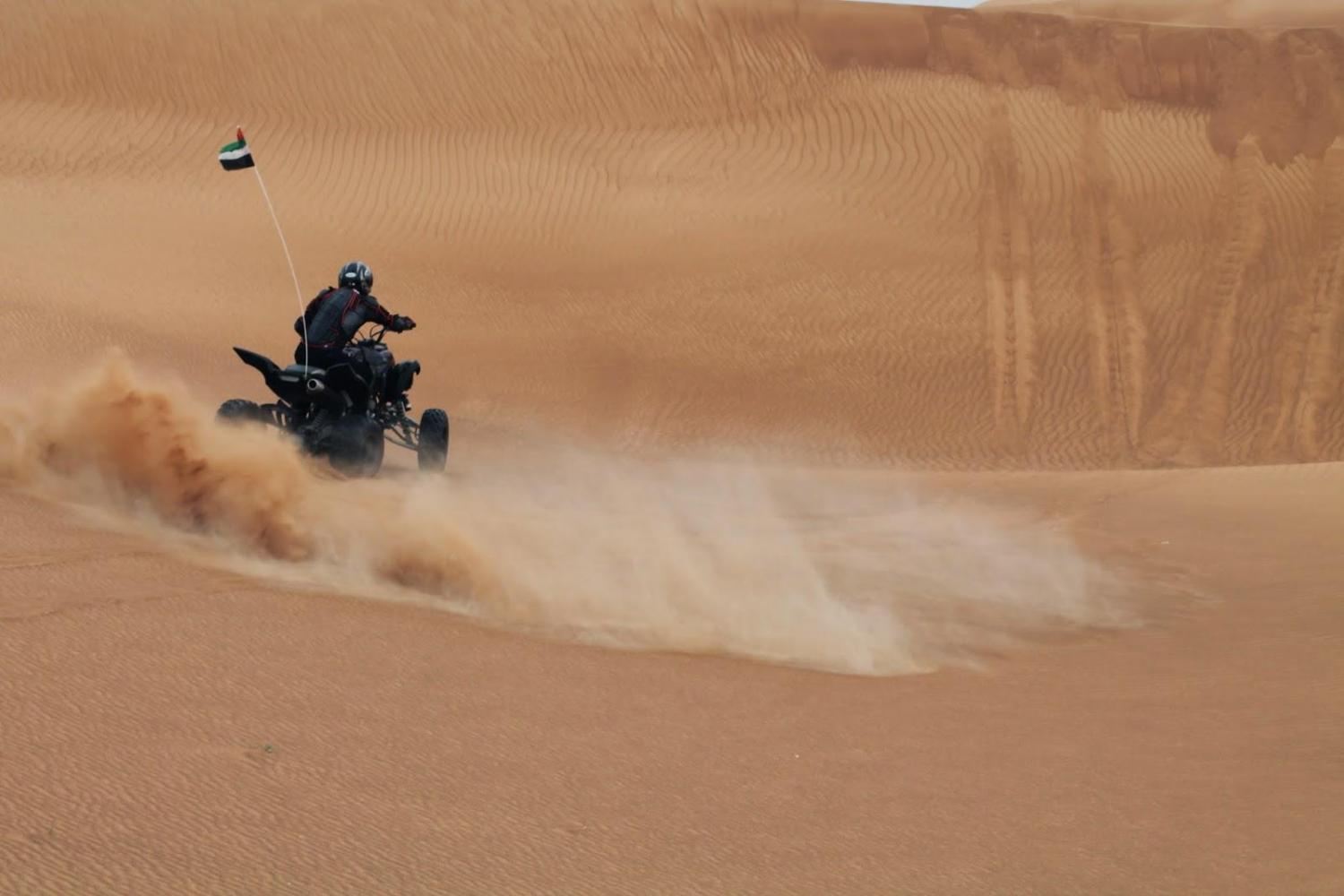 1 Hour Self Drive Quad Bike Desert Safari Dubai