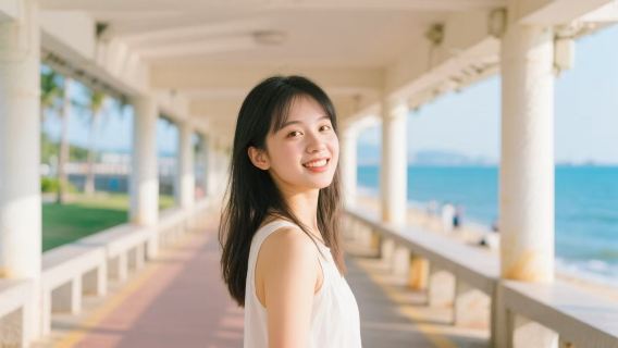 湛江觀海長廊旅拍【【全精修】精緻攝影旅行跟拍親子情侶閨蜜】