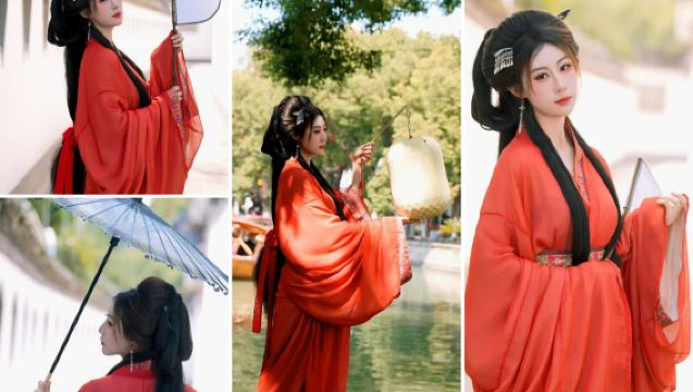 Esperienza di fotografia in abiti tradizionali cinesi a Zhujiajiao, Shanghai (noleggio abiti tradizionali + opzione di servizio fotografico esterno con fotografo + ampia varietà di abiti eleganti + servizio di alta qualità + abiti di prima scelta)