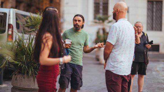 Rome: Evening Golf Cart Tour with Drinks and Aperitivo