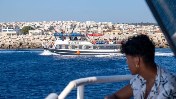 Rhodes: Perjalanan Perahu Sehari Penuh dari Pantai Timur Teluk ke Teluk dengan Makan Siang