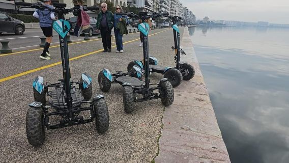 Thessaloniki's Highlights Small Electric ATV Tour
