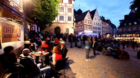 Nürnberg: Die Altstadt im Abendlicht - AUF DEUTSCH