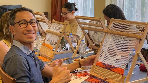 Istanbul: Laboratorio di Tessitura di Tappeti Turchi con Artigiano