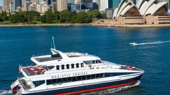 Puerto de Sídney: Visita turística de 1,5 horas y crucero con té en Devonshire