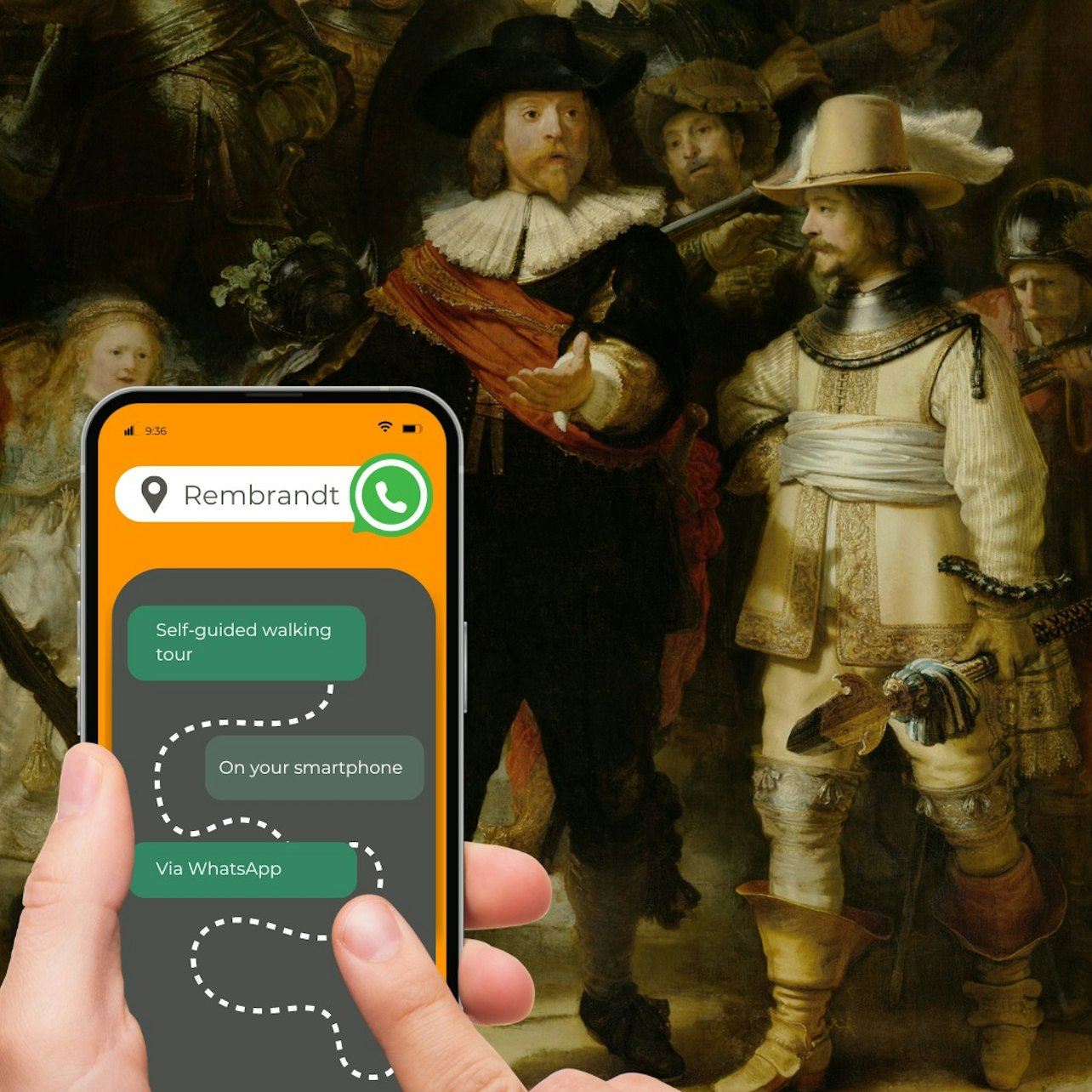 Amsterdam: Rembrandt Self-Guided Walking Tour