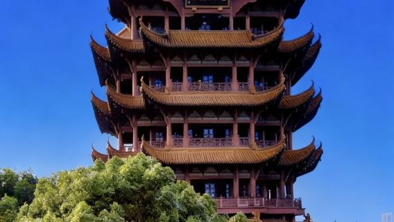 黃鶴樓+長江大橋+戶部巷+武漢大學+東湖生態旅遊風景區+江漢關春節一日遊B