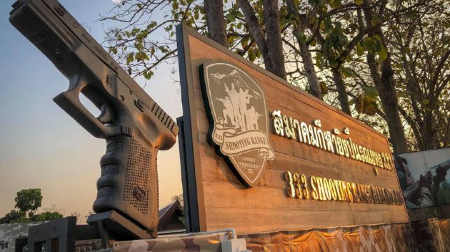 清邁湄林333射擊場/槍火實彈射擊俱樂部700 Year Shooting Range真槍靶場打槍體驗泰國真人CS