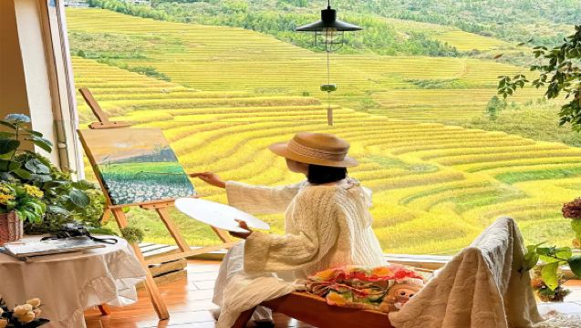 Lawatan sehari ke Teres Padi Longji Guilin + Teres Padi Jinkeng [Kumpulan kecil 8 orang, pengalaman tulen|Perkhidmatan Jemputan di Tempat