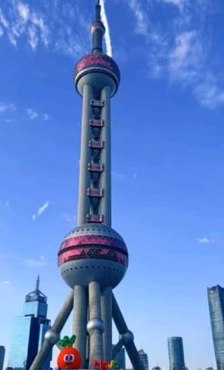 Oriental Pearl Radio & Television Tower two-sphere combo ticket (for non-mainland foreigners only) or optional private tour guide service package H