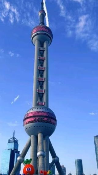 Oriental Pearl Radio & Television Tower two-sphere combo ticket (for non-mainland foreigners only) or optional private tour guide service package H