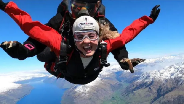 Terjun udara Queenstown Nzone Skydive/Terjun udara Wanaka Skydive/Pelbagai sesi ketinggian tersedia + jurulatih profesional