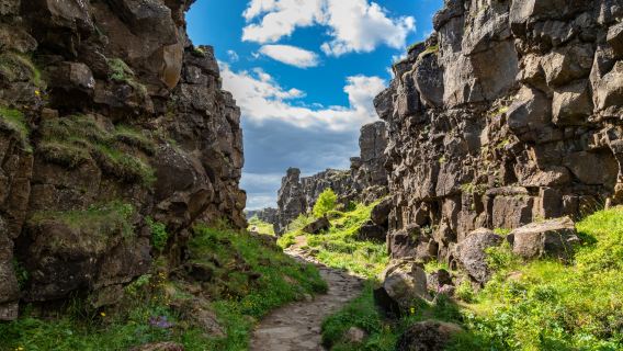 Tur Pribadi Golden Circle Klasik dengan Kawah Kerið dan Kebun Tomat Friðheimar