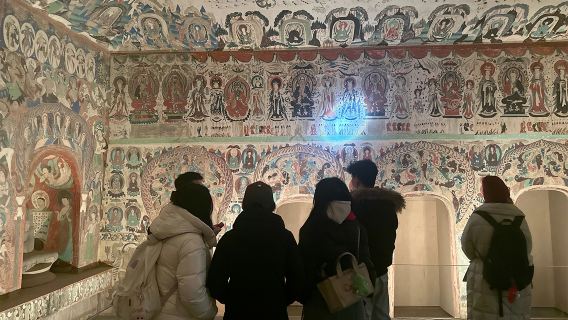 敦煌莫高窟陳列中心2小時人工講解（我們不含也沒有莫高窟門票）