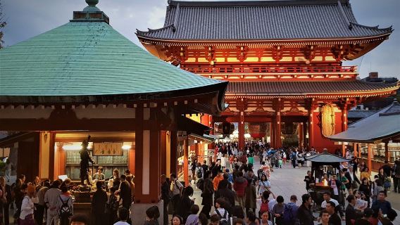 日本東京晴空塔+淺草寺+澀谷市區定制一日遊【中文包車上門接】