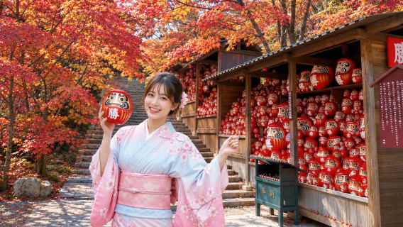 Klassisk dagsrejse til Arashiyama, Minoo Katsuo-ji og Kinkaku-ji i Kyoto | Afgang fra Osaka/Kyoto