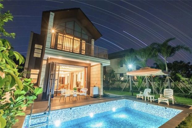 龍門惠州龍門南崑山溫泉大觀園·過夜露營【養生谷4房溫泉營地「燒烤+唱K」團建轟趴館】