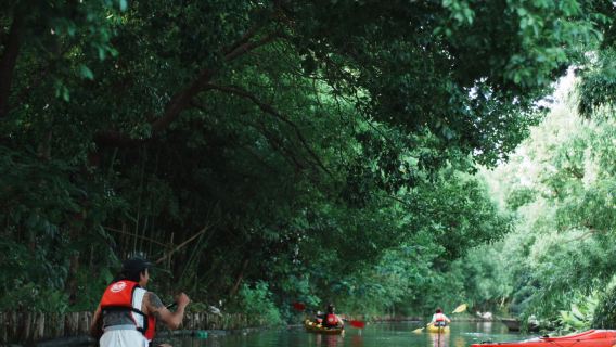 上海青浦擊水俱樂部皮划艇1.5小時【皮划艇/漿板1.5小時| 6人成型+安全與技術講解+零基礎體驗】