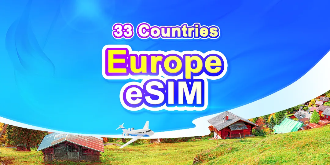 Europe 33 countries eSIM